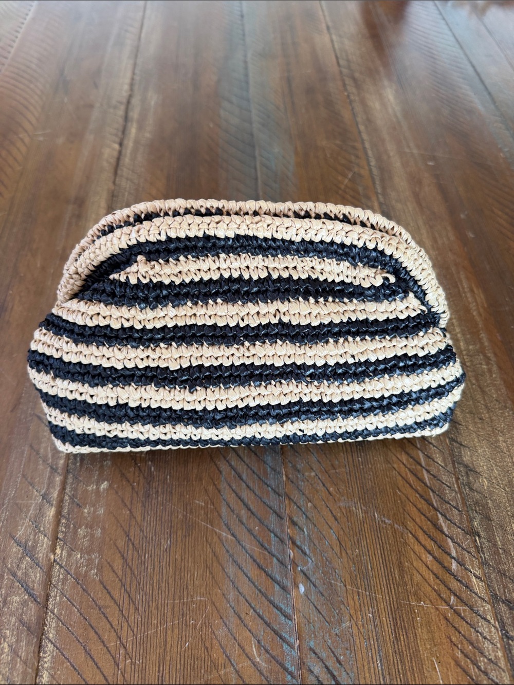 Women’s J.Crew Bag Portifino Hand Knit New NWT Clutch Purse - Picture 2 of 6